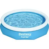 Bestway 57456 Round Inflatable Pool Blauw 305 x 66 cm