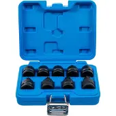 Bgs Bits, Power bit doppenset 12,5 mm (1/2") T-profiel (voor Torx) T20 - T70 9 stuks. (T20 - T70)