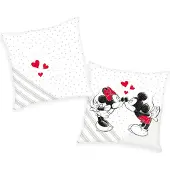 Herding Decoratieve kussens, Mickey & Minnie Kussen 40 cm x 40 cm (40 x 40 cm)