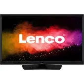 Lenco LED-2423BK - 24 Inch HD LED TV - DVB-T2 - DVB-C - DVB-S2 - 12V - Zwart