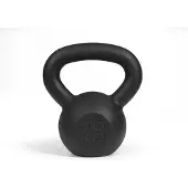 Zipro Kettlebell 10kg - Gietijzeren Gewicht - Brede Handgreep - Platte Bodem - Klassiek Design - Home Gym