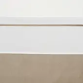 Meyco Baby Bies wieglaken - sand - 75x100cm - 0.3 TOG