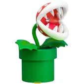 Paladone Super Mario Mini Piranha Plant Posable Lamp – Officieel Gelicentieerde Nintendo Bureaulamp, Gamerkamer Decor & Nachtlampje voor Jongens en Meisjes-