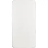 Meyco Baby Uni hoeslaken ledikant - white - 60x120cm