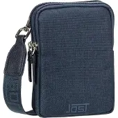 Jost Schoudertas 'Bergen' donkerblauw