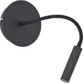 Brilliant Wandlamp Jutta Zwart Flexibel