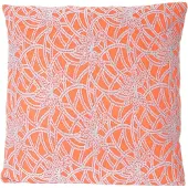 MCW Set van 2 sierkussens barok + bloemen, bankkussens sierkussens met vulling 45x45cm
