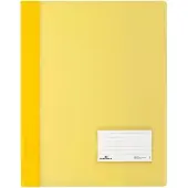 Durable Premium presentatiemap, voor A4, hard pvc, 25 stuks, geel