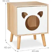 Relaxdays Kattenkast (Katten, Geen speciale functies)