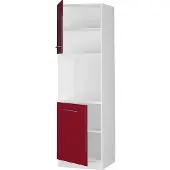 Vicco Fame-Line Ovenombouwkast – 60 cm met open kast Bordeauxrode hoogglans