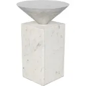 Zuiver Bijzettafel Pride White