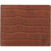 Esquire Portemonnee Dallas Croco Wallet Brown Bruine