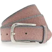 B.belt Riem Leder 80 cm oranje