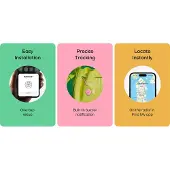 Momax Pinpop - Apple GPS en Bluetooth tracker - White