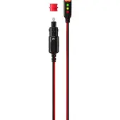 Ctek 40-165 Sigarettenaansteker-/normkabel Universele stekker (12 en 21 mm) CTX INDICATOR PLUG 12V