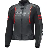 Held Street Rocket 4 Dames Zwart Rood Leren Motorjas Maat 44
