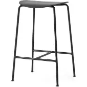 &tradition Pavilion AV37 barkruk 68 cm Black-black lacquered oak