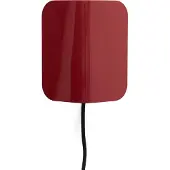 HAY Apex wandlamp Maroon red