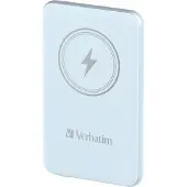 Verbatim Powerbank - - Magnetische Ws Powerbank 5000 - 5000 mAh - USB Type-C - Draadloos opladen