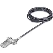 StarTech.com Laptopbeveiligingskabel van 2m - Veiligheidskabel voor draagbare pc's, Compatibel met Noble