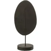 J-Line Hoofd plat op voet poly large