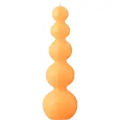 J-Line Kaars kalebas oranje - 25 uur