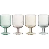 Jline Wijnglas tommy glas mix assortiment van 4