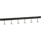 Jline Kapstok 6 haken metaal zwart large