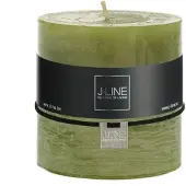 J-Line Cilinderkaars gras -64u