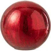 J-Line Bal led glas rood large