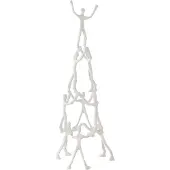 J-Line Figuur 9personen piramide aluminium wit