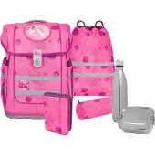 MCNEILL Ergo Compacto Schooltas set 5-delig roze