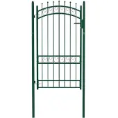 vidaXL Hekpoort EMMEN met stalen pinnen 103x134,5 cm groen