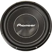 Pioneer TS-A300D4 Subwoofer - 12" Inch Autosubwoofer - met Duale 4-ohm Spreekspoel - 1500 W - 30 cm