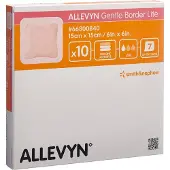 Smith&Nephew Allevyn Gentle Border Lite 15 x 15 cm | 10 stuks