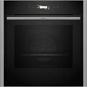NEFF geïntegreerde multifunctionele oven 71l 60cm met zwarte pyrolyse - - b54cr71n0