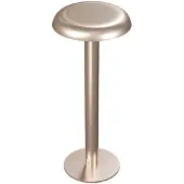 Beneito Faure Draagbare LED-tafellamp, 2W, IP65, dimbaar, 2000K/3100K/5000K, champagnekleurig - , geschikt voor binnen- en buitengebruik, ideaal voor meisjes.
