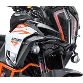 SW-Motech Light mounts - Zwart. KTM 1290 Super Avontuur S / R (16-20).