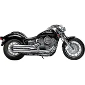 Falcon Double Groove-Uitlaatsysteem XVS 1100DRAG STAR/CLASSIC