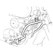 Hepco & becker Valbeugel VT 125 SHADOW, CHROOM
