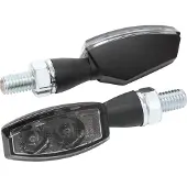 Highsider LED achterzijde, remlicht, draaisignaal unit BLAZE, zwart, getint