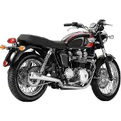 Shark Auspuff BONNEVILLE/ T100 (Z.KAT)