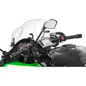 SW-Motech GPS-houder voor stuur - Zwart. Kawasaki Z1000SX, Ninja 1000SX, 1100SX/SE.