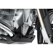 SW-Motech Extension voor motorbescherming - Zwart/zilver. BMW R1200 (12-18), R1250 (18-).