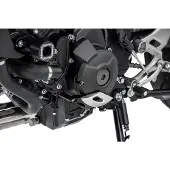 SW-Motech Motorkofferbeschermer - Zwart/zilver. MT09/Tracer, Tracer900/GT, XSR900.