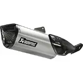 Akrapovic Suzuki V-strom 800 Titanium/carbon Gehomologeerde Uitlaatdemper