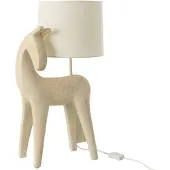 J-Line Table lamp horse modern resin beige