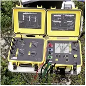 Chauvin Arnoux C.A 6472 + C.A 6474 Aardingsmeter