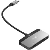 J5CREATE 8K USB-C naar Dual HDMI-beeldschermadapter