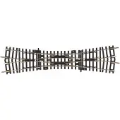 Piko h0 H0 Piko A-rails 55224 Engels wissel 239.07 mm 1 stuk(s)